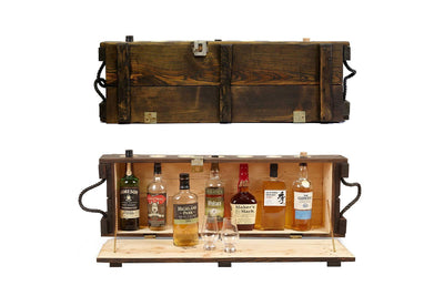 Mini Bar - Antique - Mini Bar | Liquor Cabinet | Military Memorabilia | Made in Canada - Boites de la paix - 1